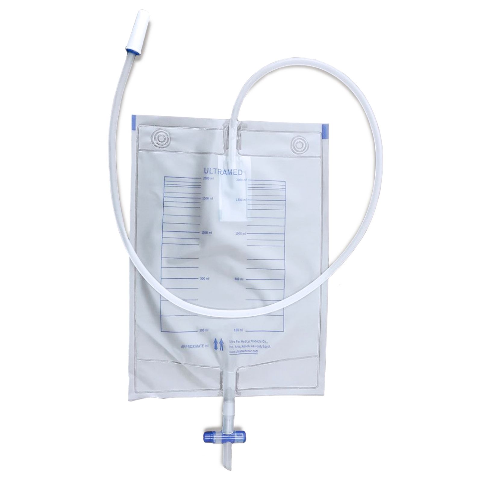 Сечоприймач ULTRAMED з Т-краном стерильний, 2000 мл, (ULTRAMED, Єгипет).